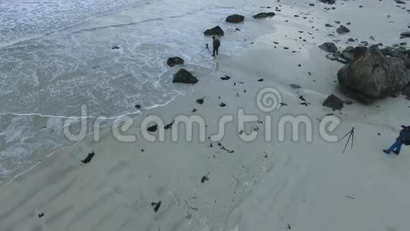 洛福滕岛的兰伯格斯特兰达海滩视频的预览图