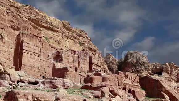 彼得拉约旦中东它是约旦的象征以及约旦旅游景点最多视频的预览图