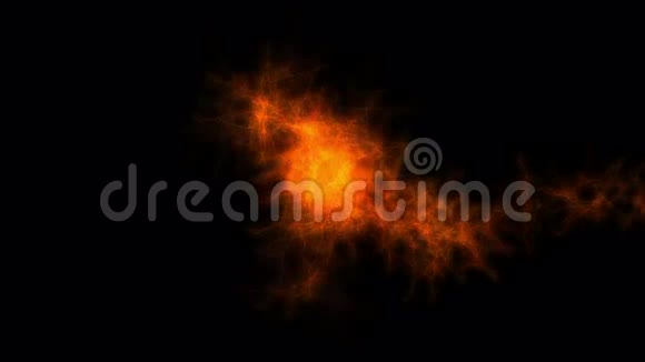 闪电磁场熔化岩浆电能魔法火焰视频的预览图