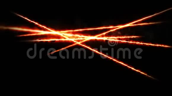 橙色光束循环动画背景动画的流动条纹的光视频的预览图
