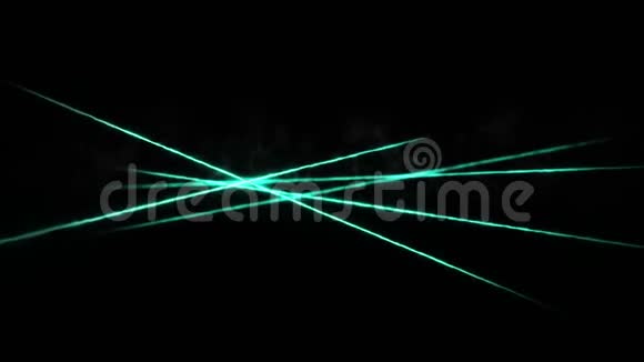 绿梁循环动画背景动画的流动条纹的光视频的预览图