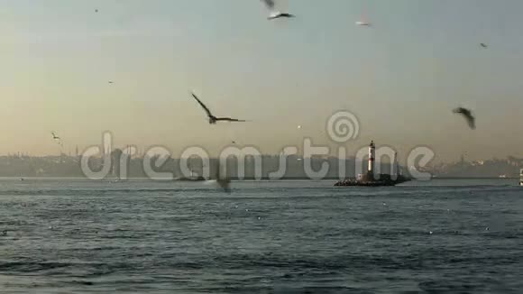 伊斯坦布尔卡迪科伊码头怀旧客轮视频的预览图