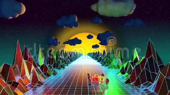 计算机数字虚拟世界80x27风格动画视频的预览图