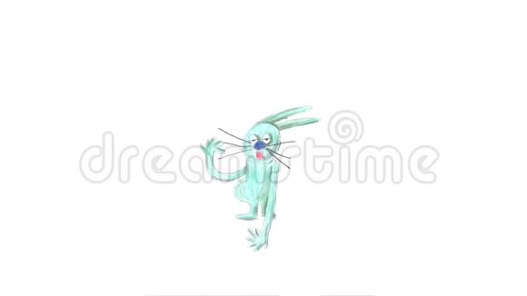 贴图2d手绘兔子视频的预览图