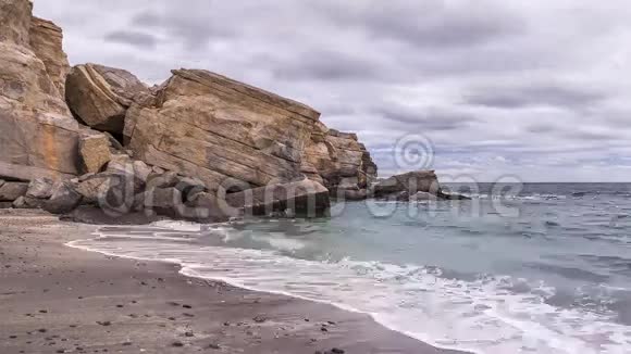 阿曼Khasab海滩Musandam半岛延时录像视频的预览图