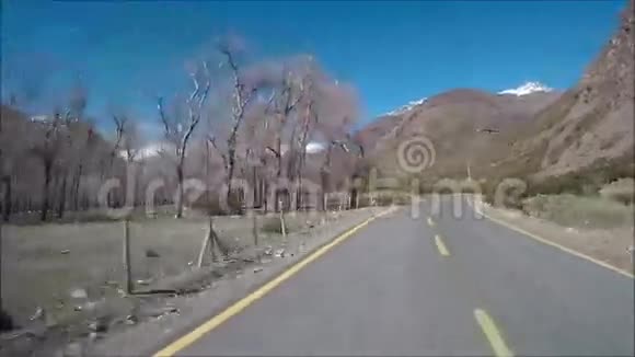 开车去智利国家公园视频的预览图