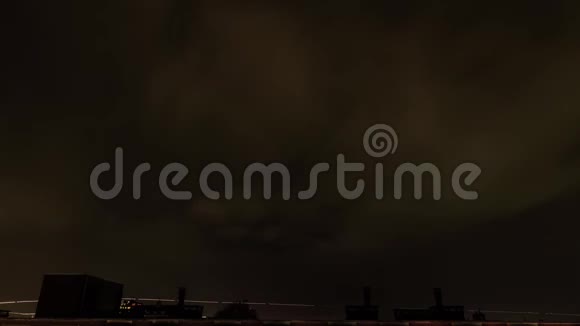 闪电掠过阿姆斯特丹视频的预览图