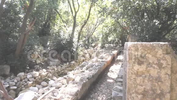 城市废墟土耳其视频的预览图