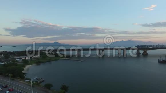 鸟瞰圣弗朗西斯科港苏城圣卡塔琳娜2017年7月视频的预览图