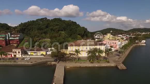 鸟瞰圣弗朗西斯科港苏城圣卡塔琳娜2017年7月视频的预览图