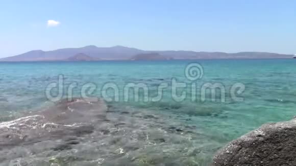 地中海清澈的大海视频的预览图