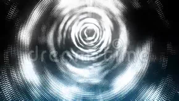 粒子在空间中的运动隧道视频的预览图
