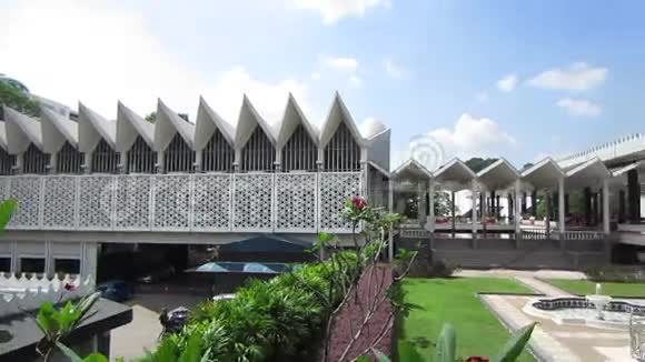 马来西亚国家清真寺吉隆坡大约2017年1月视频的预览图