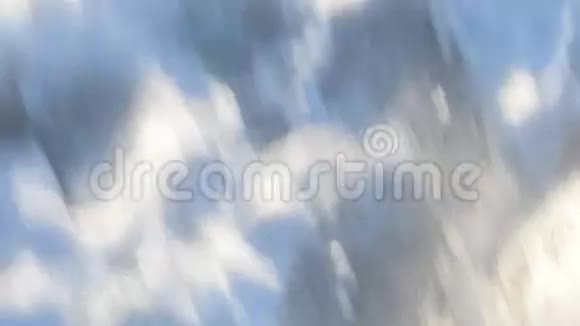 冰雪快速移动的抽象背景视频的预览图