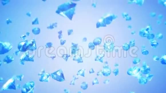 钻石下落背景x28循环x29视频的预览图
