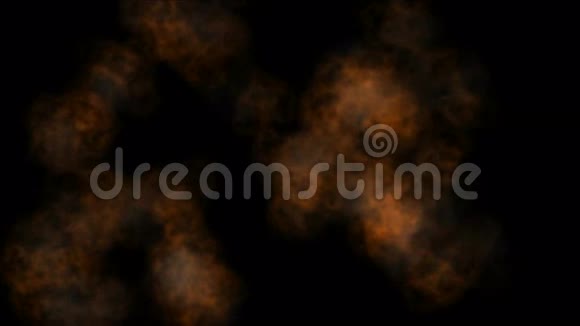 雾雾烟雾星云等离子烟火云颗粒棉液气体蒸汽视频的预览图