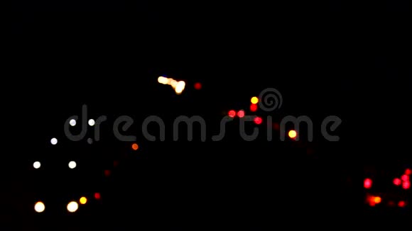 晚上的德国高速公路视频的预览图