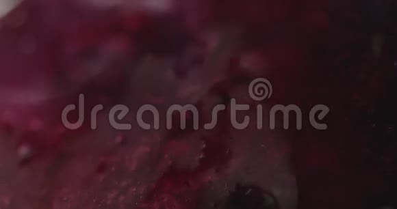 黑莓冷冻果汁棒中的冰糕视频的预览图
