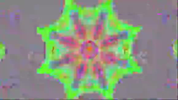 改变几何网络朋克时髦的彩虹背景视频的预览图