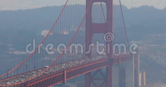 早上金门大桥的交通视频的预览图
