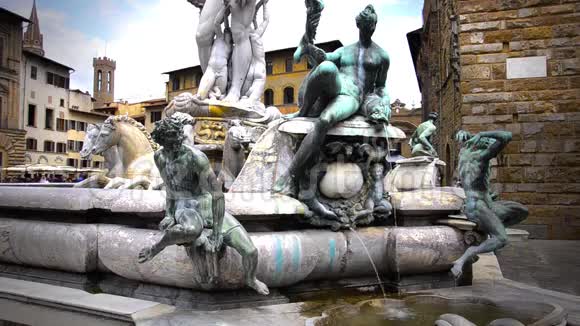 佛罗伦萨海王星喷泉视频的预览图