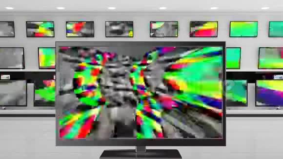 彩色静态液晶显示屏视频的预览图