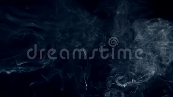 雾烟白色抽象云视频的预览图