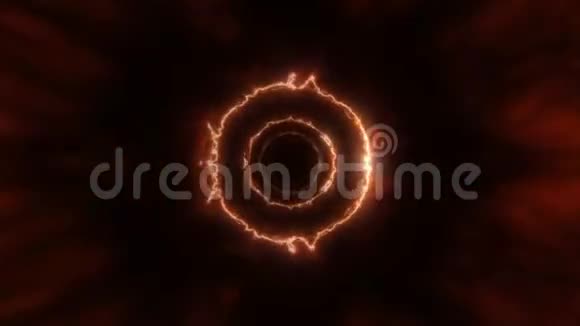 电能纹理三维涡旋背景回路视频的预览图