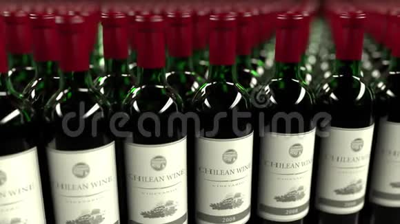 多瓶智利葡萄酒视频的预览图