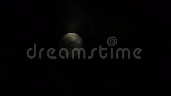 夜空和满月背景视频的预览图