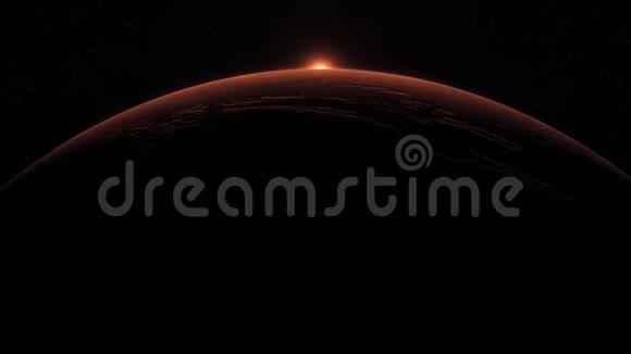 从太空4k镜头看到的火星视频的预览图