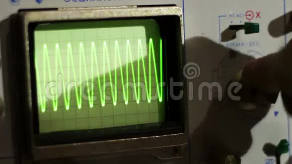 调整信号示波器视频的预览图