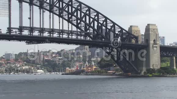 悉尼港大桥和城市距离视频的预览图