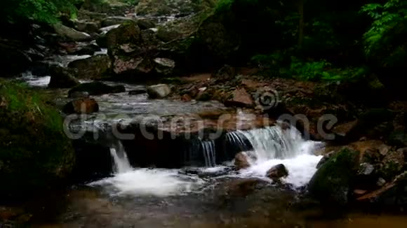 哈尔茨瀑布河视频的预览图