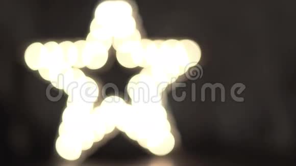 星星装饰用灯具墙面视频的预览图