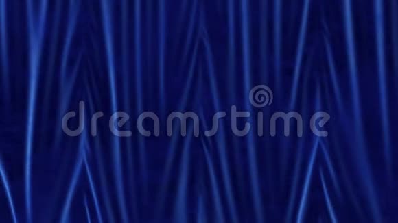 蓝色窗帘绿色背景铬化4高质量的K动画视频的预览图