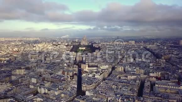 巴黎圣公会的鸟瞰图视频的预览图