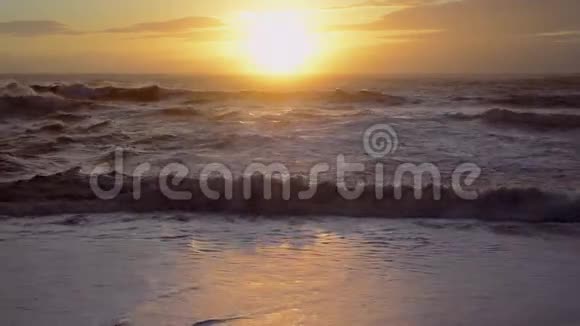 海洋日落场景全高清30fps视频的预览图