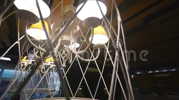 新的干净的欧式豪华餐厅视频的预览图
