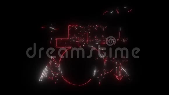 鼓包数字激光动画视频的预览图