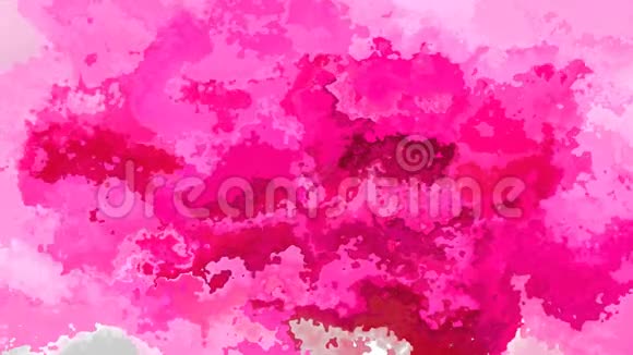 动画彩色彩色彩色彩色彩色粉红紫红色玫瑰视频的预览图