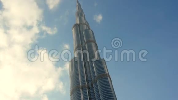 最高建筑迪拜哈利法塔视频的预览图