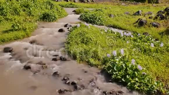 源于马永火山的山地火山河勒加兹皮菲律宾在运动中射击视频的预览图