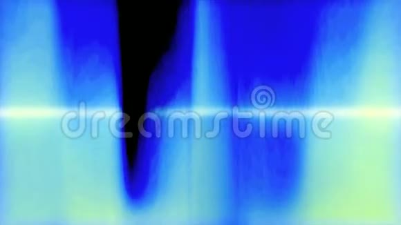 五颜六色的红色蓝色油漆滴彩色亚克力云抽象烟爆动画近景视频的预览图