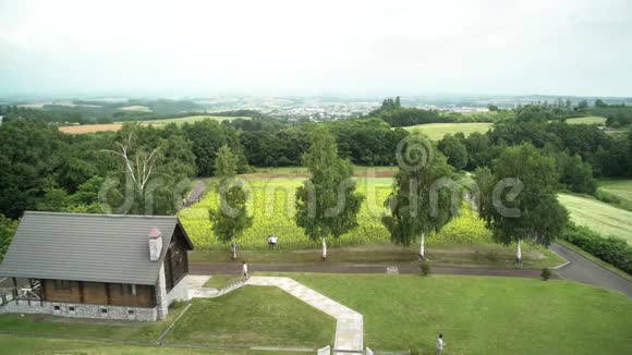 从霍库西无奥卡滕博公园的空中景观视频的预览图