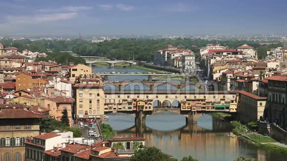 意大利佛罗伦萨的桥梁视频的预览图