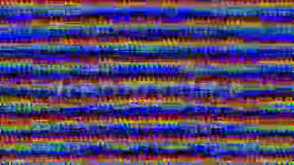 催眠不良电视模拟漏光全息背景视频的预览图