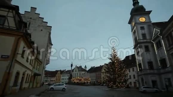 圣诞节HradLoket市场视频的预览图