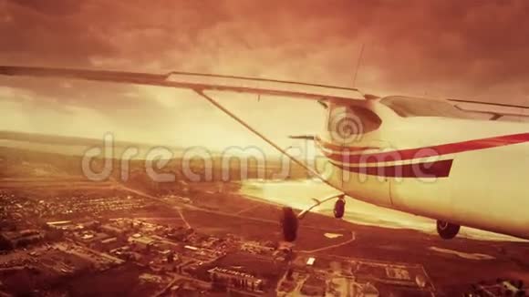 乘私人飞机飞行波夫视频的预览图