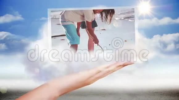 手工呈现海滩和假日剪辑视频的预览图